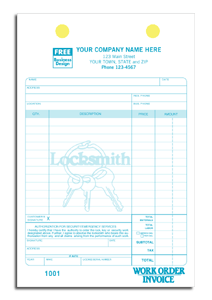 Locksmith Register Forms 619