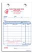 Small Cash & Carry Register Forms