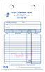 Fancy Cash & Carry Register Forms